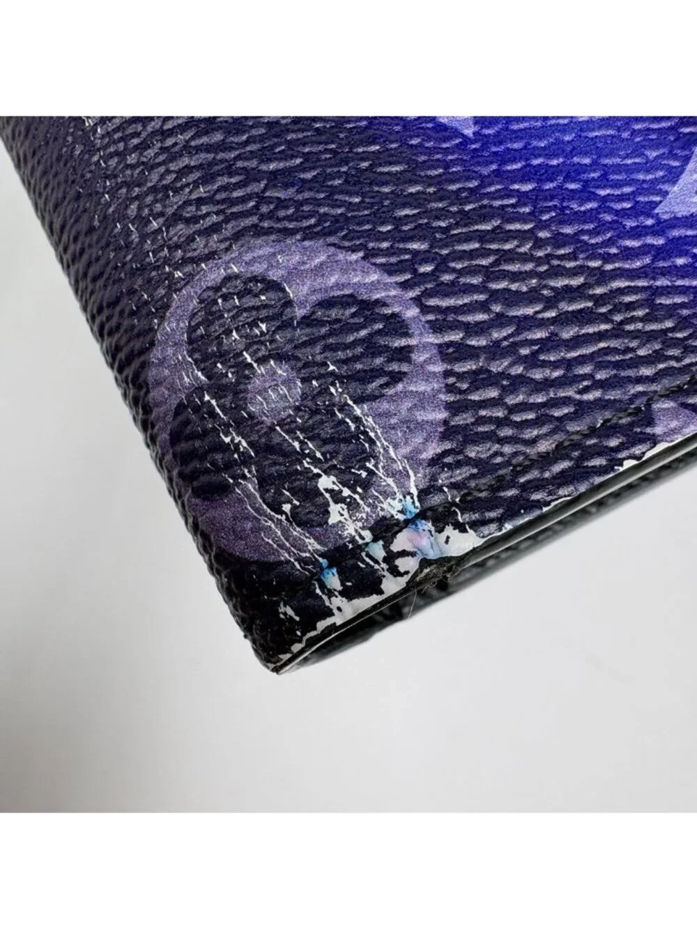 Louis Vuitton Portefeuille Brazza Bifold Monogram Sunset Wallet Multicolor Noir